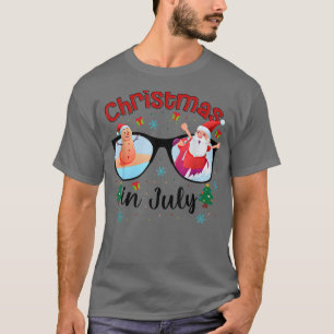 Camiseta Navidades en julio de vacaciones en verano en Sant