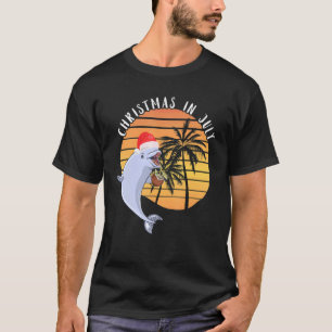 Camiseta Navidades En Julio Del Ártico Beluga Retro De Ball