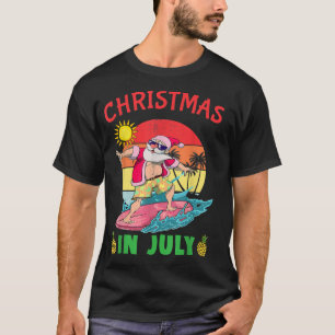 Camiseta Navidades En Julio Del Famoso Surfista De Surf San