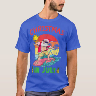 Camiseta Navidades En Julio Del Famoso Surfista De Surf San