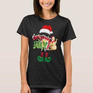 Camiseta Navidades En Julio El Elf Santa Xmas 1