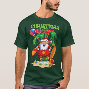 Camiseta Navidades en julio en la divertida Cumbre de Surf 