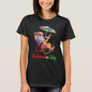 Camiseta Navidades En Julio En Santa Watermelon Summer Vaca