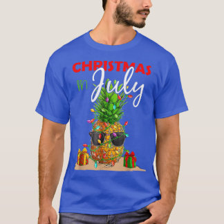 Camiseta Navidades En Julio En Verano De Los Árboles De Noc