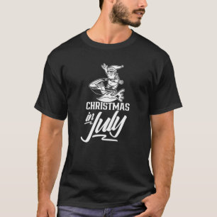 Camiseta Navidades En Julio Humor Santa Sarcástico