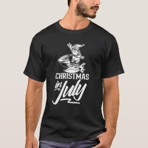 Camiseta Navidades En Julio Humor Santa Sarcástico