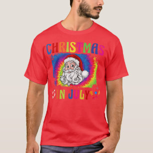 Camiseta Navidades En Julio, La Bandera Estadounidense Summ