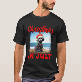 Camiseta Navidades En Julio Perro Lover Xmas Divertida Pood