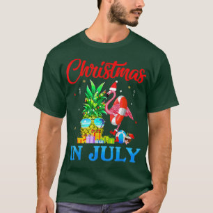 Camiseta Navidades En Julio Pineapple Xmas Tree