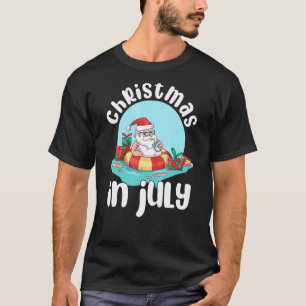 Camiseta Navidades En Julio Santa Claus Salto De Horno De V