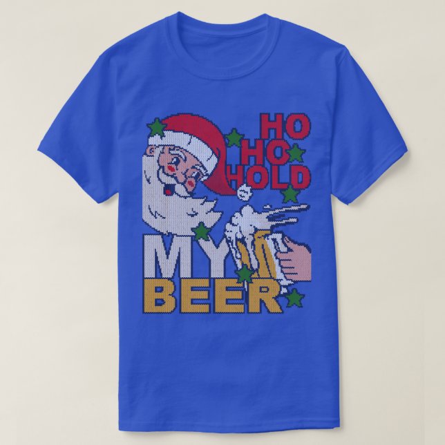 Camiseta Navidades En Julio Shirt Santa Ho Ho Ho Sostengo M (Diseño del anverso)