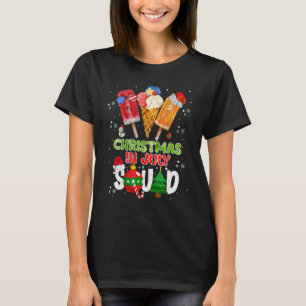 Camiseta Navidades En Julio Squad Ice Cream Summer Beach Va