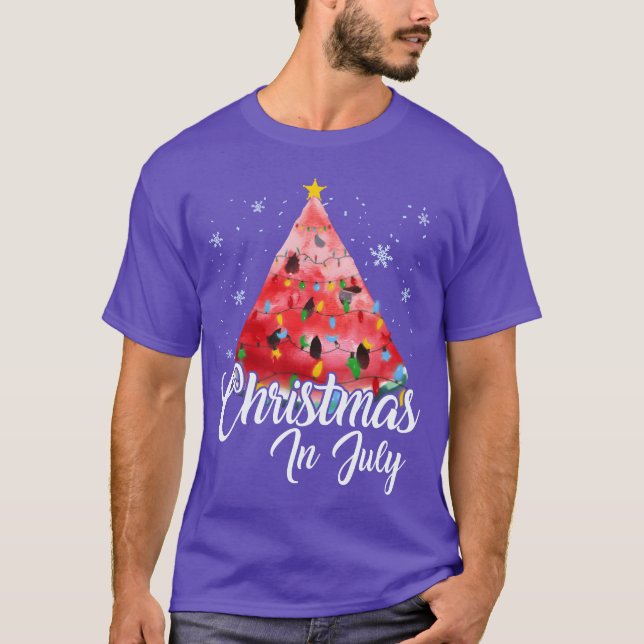 Camiseta Navidades En Julio Summer Design Melon Navidades g (Anverso)