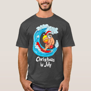 Camiseta Navidades en Julio - Surf en Santa Hawái - Summe