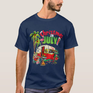 Camiseta Navidades en julio T Gracioso campamento de verano