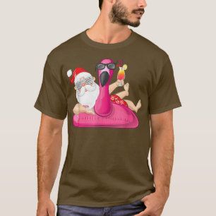 Camiseta Navidades En Julio Vac De Verano De Santa Hawái Fl