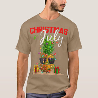 Camiseta Navidades En Julio Vaca De Verano De Pineapple