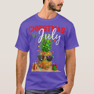 Camiseta Navidades En Julio Vaca De Verano De Pineapple
