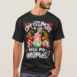 Camiseta Navidades En Julio Vacaciones De Verano Colgando C