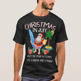 Camiseta Navidades En Julio Vacante Fiesta De La Piscina Sa