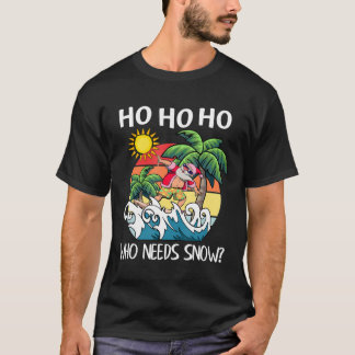 Camiseta Navidades En Julio Vacat De Playa De Verano De San