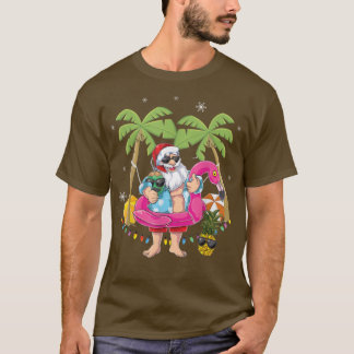 Camiseta Navidades En Julio Verano Decoración De Noches Hom