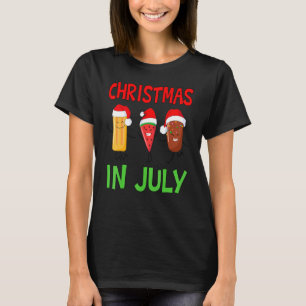 Camiseta Navidades En Julio Watermelon Ice Pops Navidad Ver