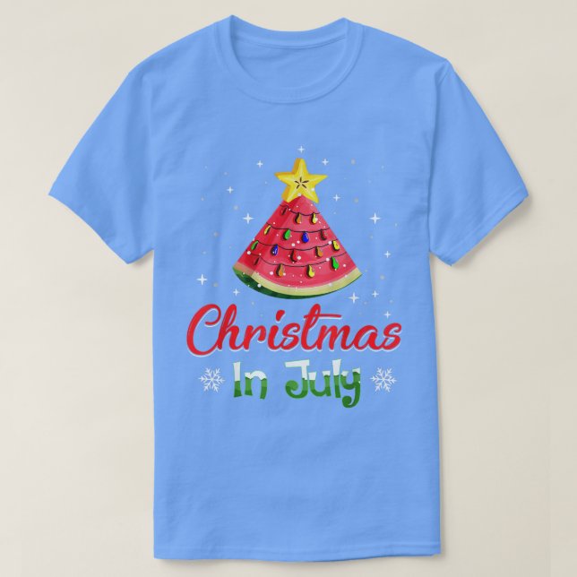 Camiseta Navidades en la Cumbre del Árbol de Navidad de la  (Diseño del anverso)