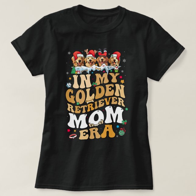 Camiseta Navidades En La Era De Mi Ladrón De Oro, Mamá De P (Diseño del anverso)