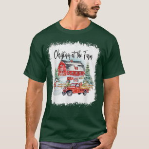 Camiseta Navidades En La Granja De Merry Farmer Family Chri