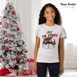 Camiseta Navidades en ruta comienzan camionetas y X-Mas Tre