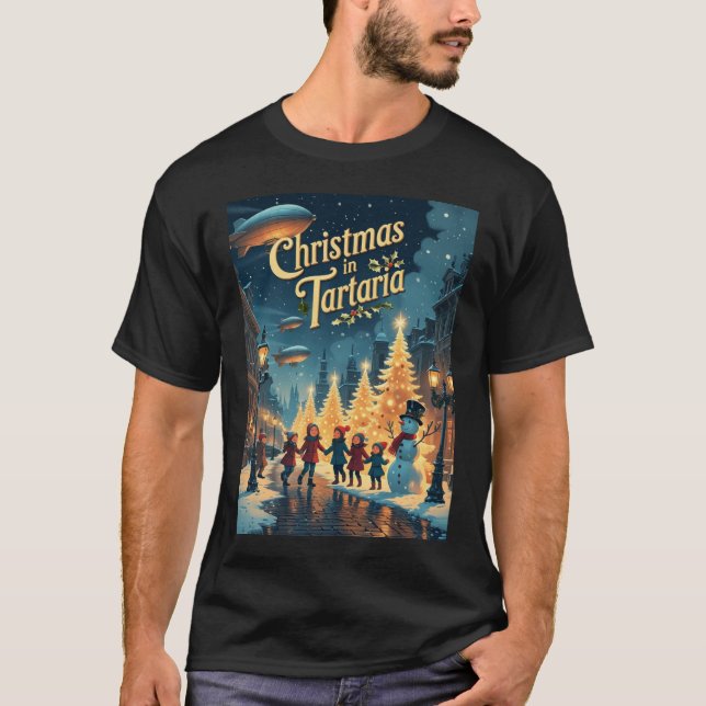 Camiseta Navidades en Tartaria Conspiración Tee (Anverso)