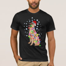 Navidades encienden cachorro de pastor alemán