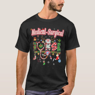 Camiseta Navidades Enfermera Cirugía Médica Reindeer Xmas O