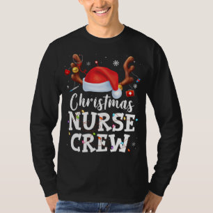 Camiseta Navidades Enfermera de Enfermería Santa Hat Enferm