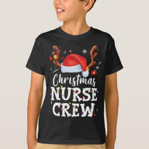 Camiseta Navidades Enfermera de Enfermería Santa Hat Enferm