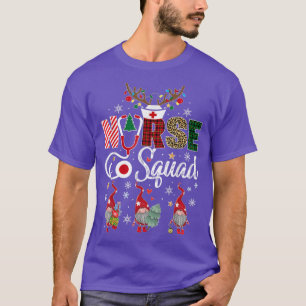 Camiseta Navidades Enfermeras Cuadradas de Navidad Enfermer