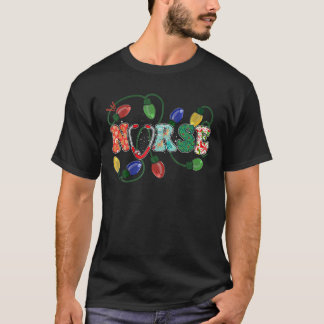 Camiseta Navidades Enfermeras Enfermerías Cute Trabajadora 