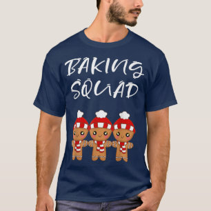 Camiseta Navidades equipo del equipo del equipo de hornear 