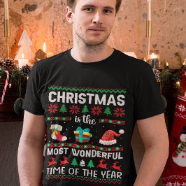 Camiseta Navidades es el momento más maravilloso para las v