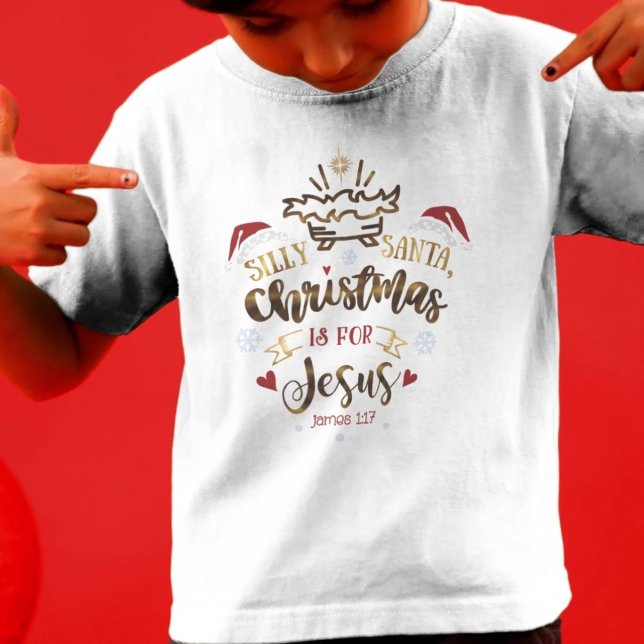 Camiseta NAVIDADES ES PARA JESÚS Chica cristiano. (Subido por el creador)