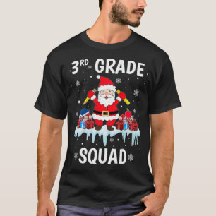 Camiseta Navidades Escuadrón de tercer grado santa claus an