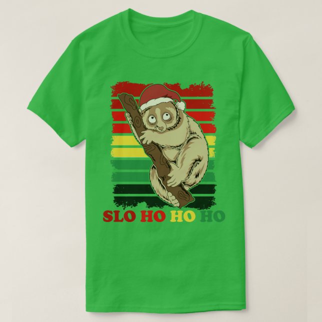 Camiseta Navidades eslovacos Merry Slothmas Slo ho (Diseño del anverso)