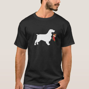 Camiseta Navidades españoles de campo levantan perrito Stuf