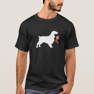 Camiseta Navidades españoles de campo levantan perrito Stuf