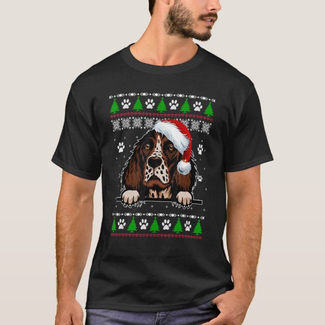 Camiseta Navidades españoles de la primavera inglesa, lo me (Anverso)