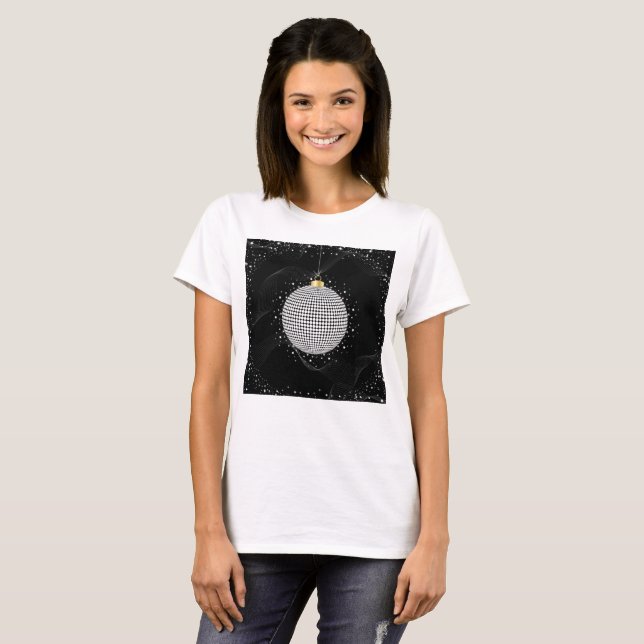 Camiseta Navidades esparcen bauble (Anverso completo)
