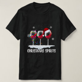 Camiseta navidades espiran vino