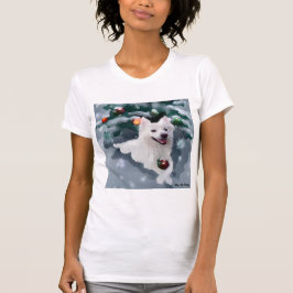 Camiseta Navidades esquimales de perro de Estados Unidos