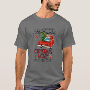 Camiseta Navidades Esta Es Mi Película De Hallmärks Miran